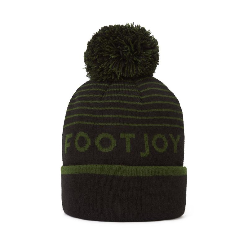 FootJoy Striped Bobble - Olive/Black