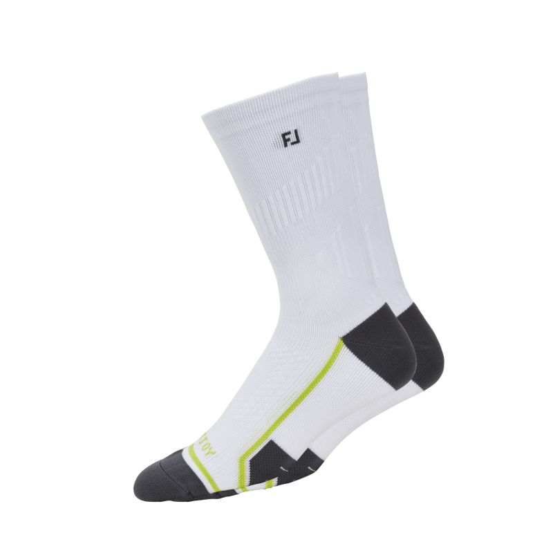 FootJoy TechDRY Crew Men's - White 39-46