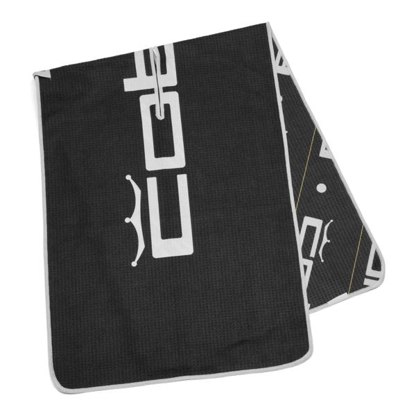 Cobra Microfiber Tour Towel Black
