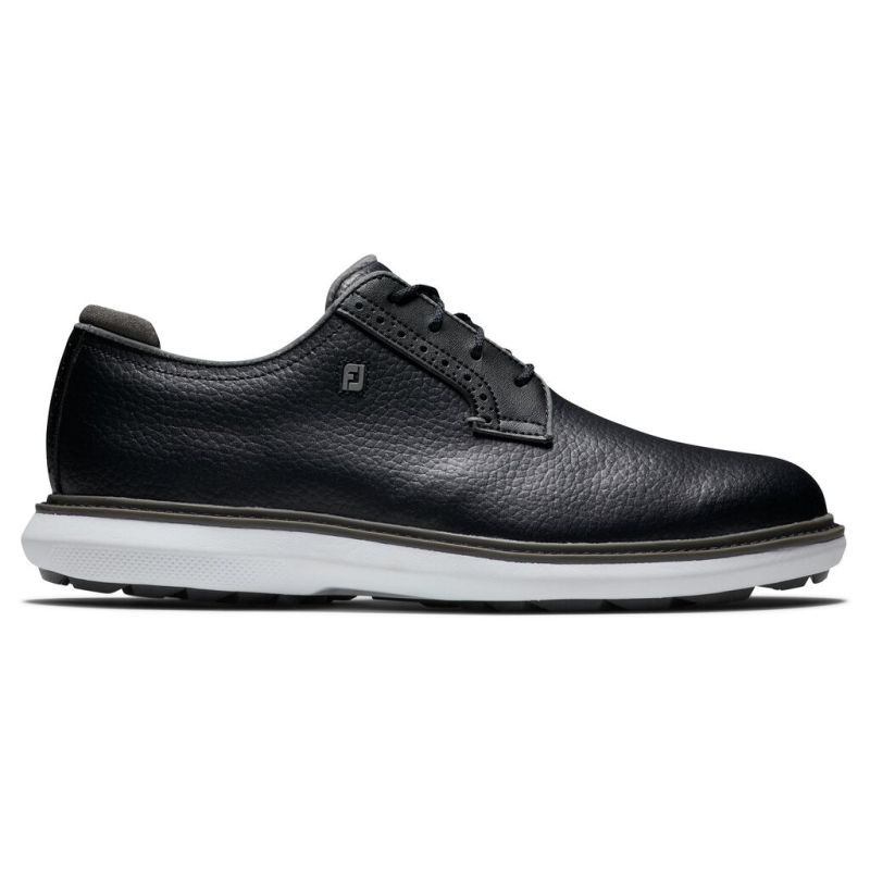 FootJoy Traditions Spikeless - Black/Grey/White