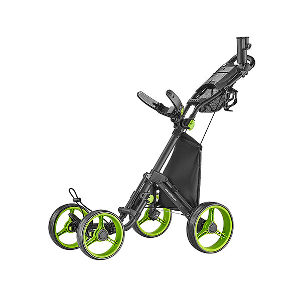 Caddytek Explorer V8 Chariot de golf à 4 roues - Vert Citron