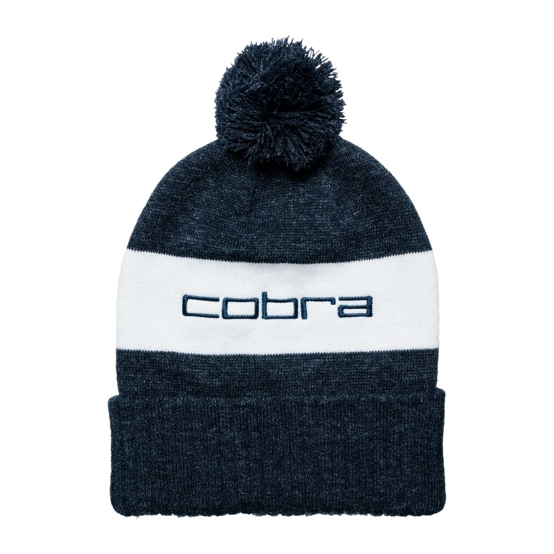 Cobra Pom Beanie - Puma Navy/White Glow