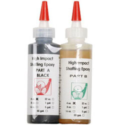 Epoxy A-B 120ml Bottles-4oz (118 ml)
