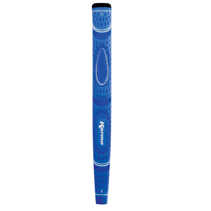 Karma Dual Touch Midsize Blue Paddle Putter Grips de Golf