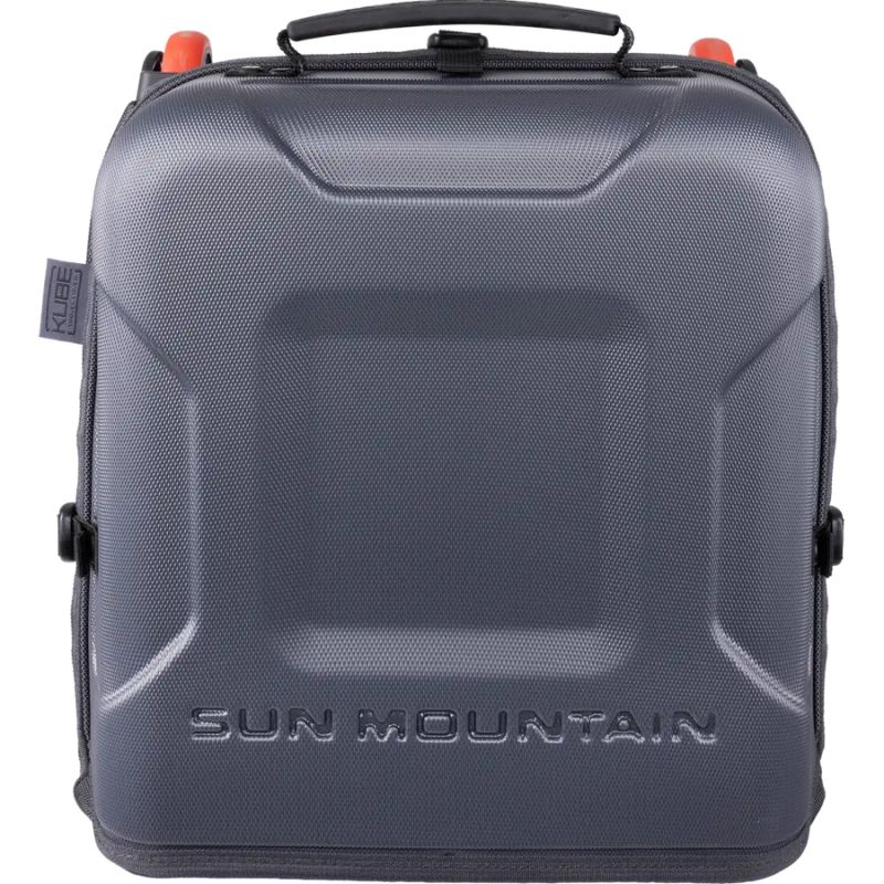 Sun Mountain KUBE Travel Cover - Steel / Black / Rush-Red