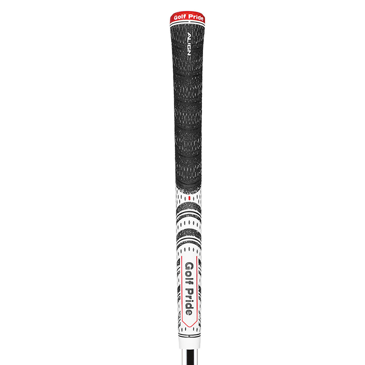 Golf Pride New Decade MultiCompound ALIGN Midsize Blanc Ribbed