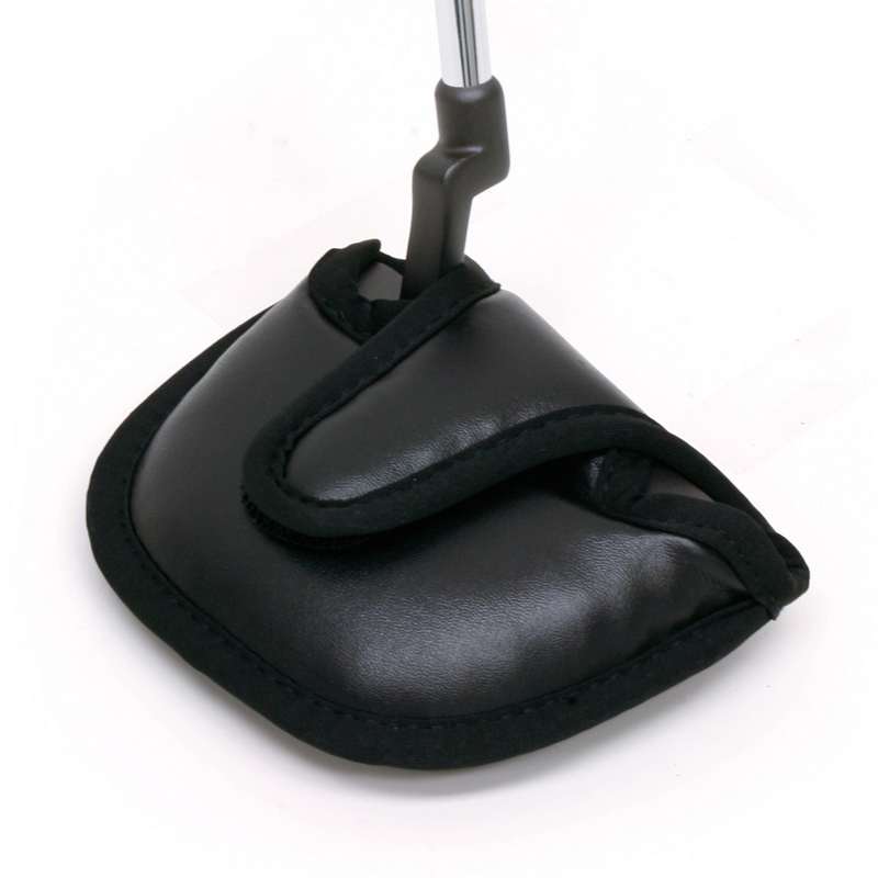 Capuchon pour Putters Maillet Faux Cuir Noir Standard