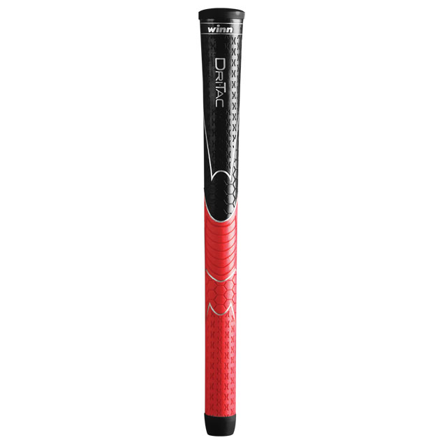 Winn DriTac Black/Red Grips de Golf