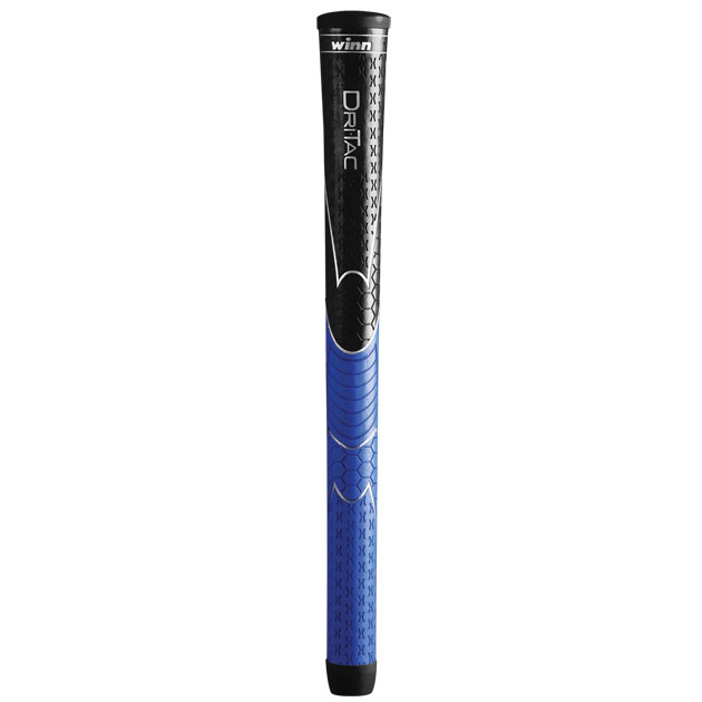 Winn DriTac Midsize Black/Blue Grips de Golf