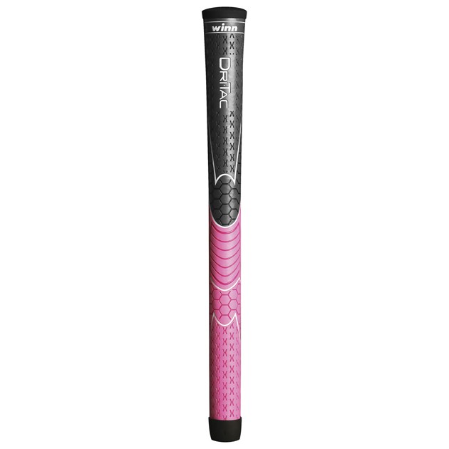 Winn DriTac Undersize Grey/Pink 0.590" Grips de Golf