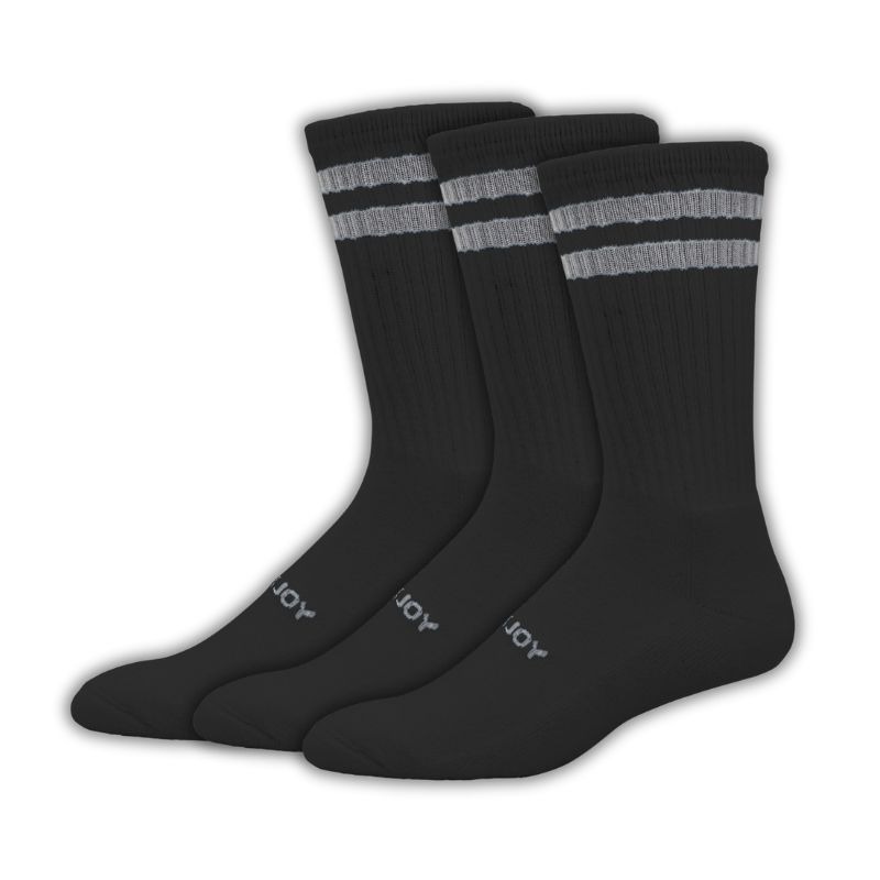 FootJoy ComfortSof Crew 3-Pack Men's - Black 39-46